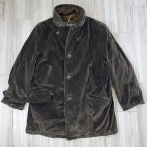 Vtg Oakbrook Sportswear Sears Corduroy Norfolk Jacket Coat Mod Mid Century 46L